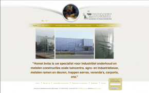 website design Homet Moof ontwierp de website voor Homet